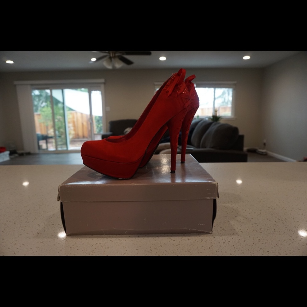 Bakers Red Pumps